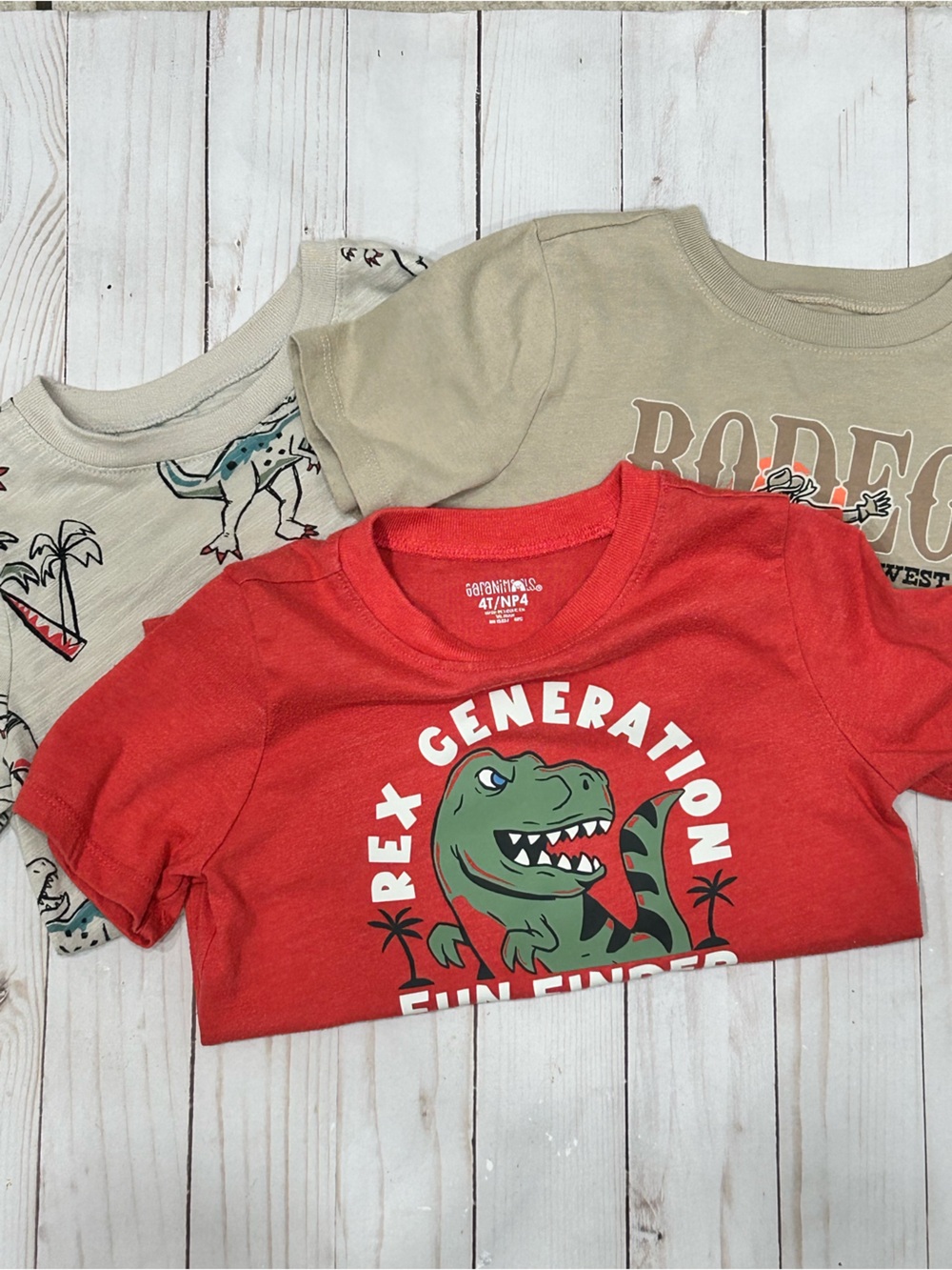 3- Garanimals Graphic Tee 4T- Kids